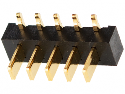 LM-T5-9-25   5P电池连接器间距2.5 侧焊5PIN连接器  卧式5P刀片连接器间距2.5